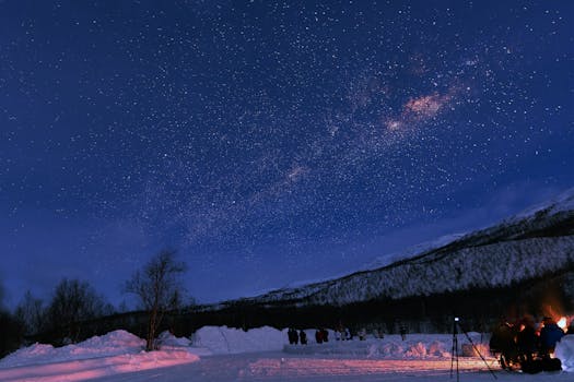 Starry Skies in Glass Igloos Levi Finland