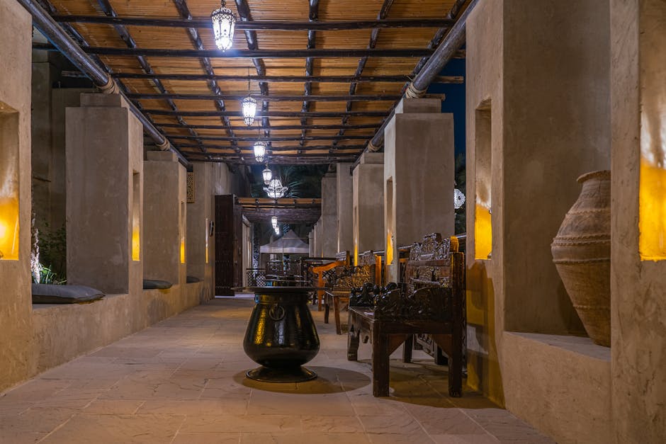 Dubai Desert Hotels With Star Walls and Infinity Ceilings
