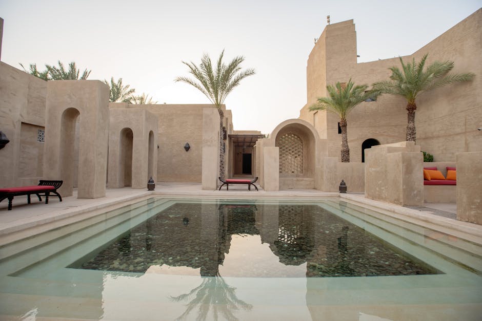 Dubai Luxury Hotels With Gold Walls and Desert Infinity Pools
