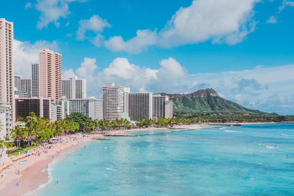 Hawaii Ocean Hotels With Palm Floors and Fire Ceilings
