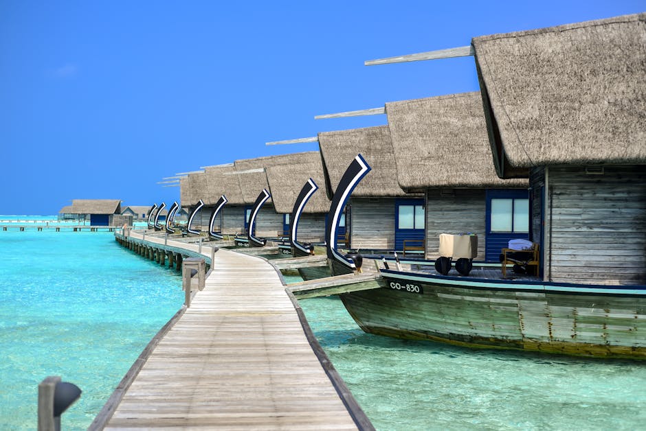 Maldives Floating Hotels With Coral Roofs and Lagoon Ceilings