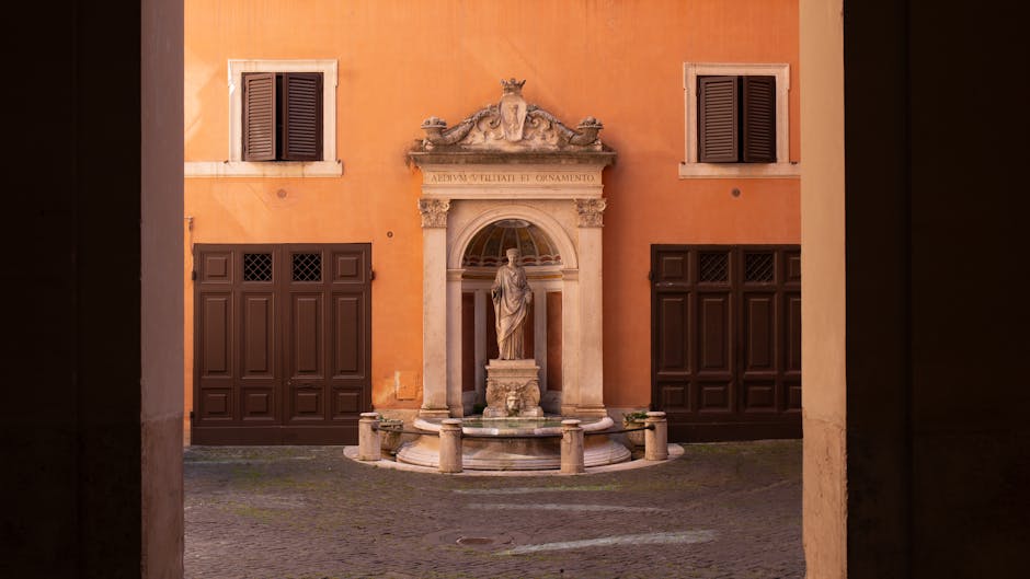 Rome Heritage Hotels With Stone Courtyards and Fire Lounges